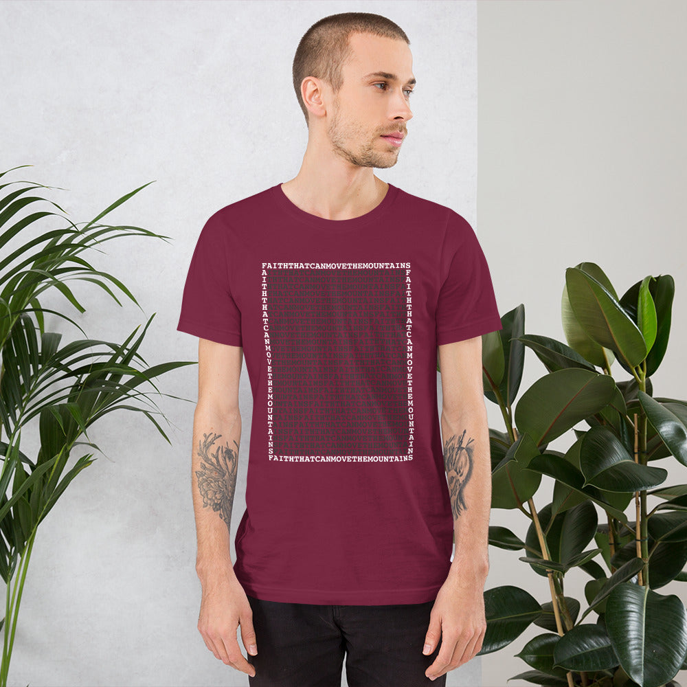 SLOGAN II IN MAROON MEN TEE